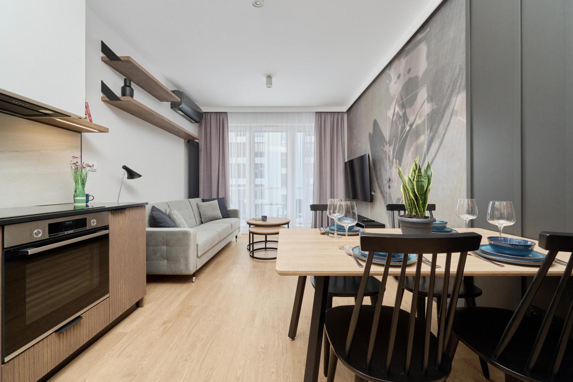 Ekskluzywny Apartament W Porcie Popowice - Fair Rentals Wroclaw Ngoại thất bức ảnh